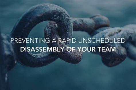 What Is Unscheduled Disassembly